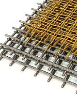Сетка для кладки в рулоне черный металл ячейки 50х50 мм, 0,15х25 м, рул
